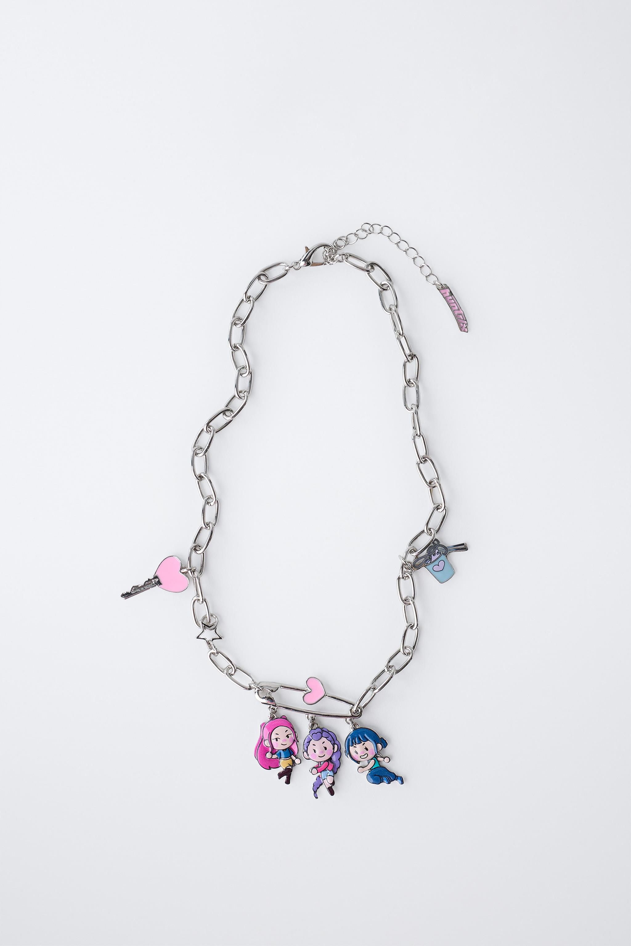 KPOP DEMON HUNTERS™ NETFLIX © NECKLACE - Silver | ZARA United States