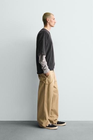 WASHED HORSE GRAPHIC SWEATSHIRT - Anthracite grey by Zara - Image 3