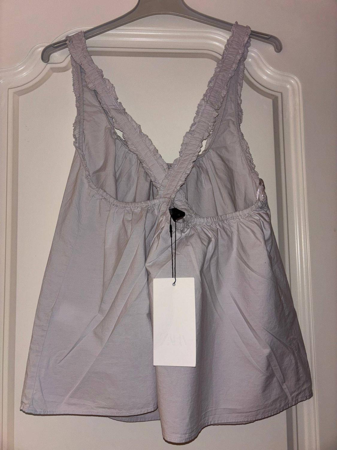 POPLIN STRAPPY TOP - Image 2