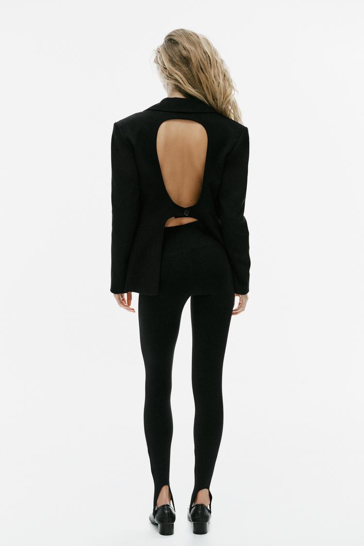BLAZER OVERSIZE ABERTURA ESPALDA