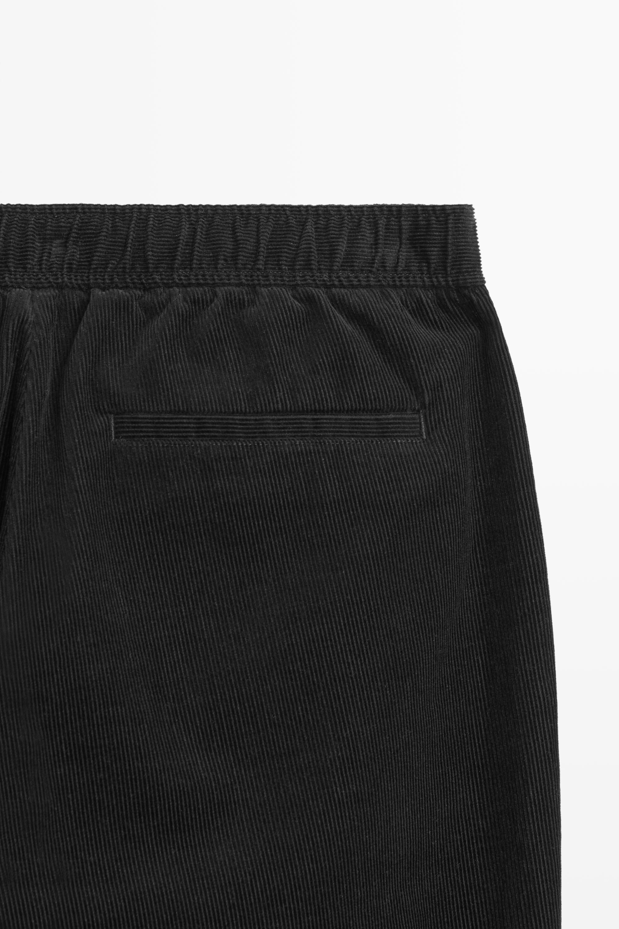 Corduroy jogger fit pants