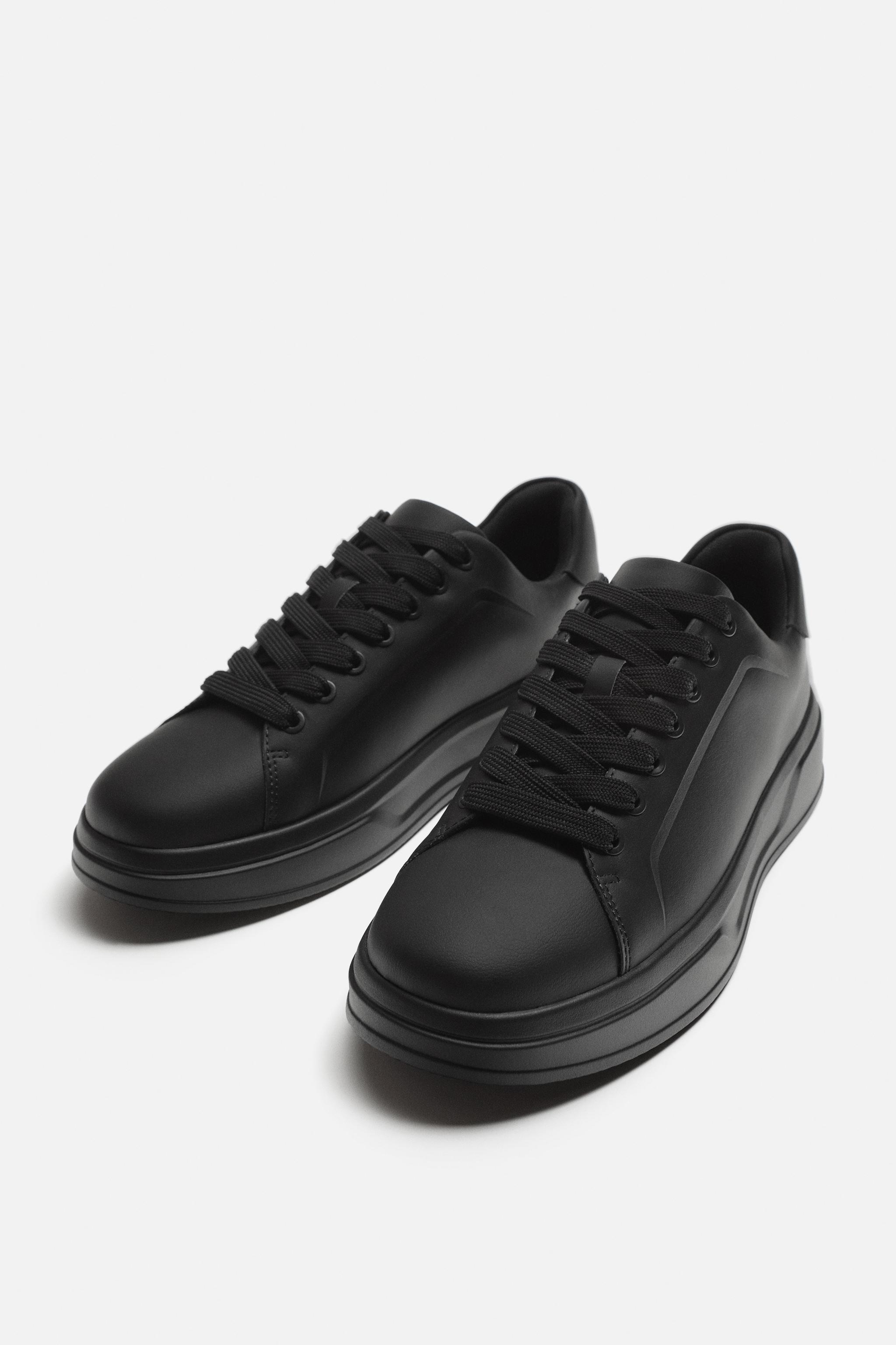 Black mens sneakers hotsell