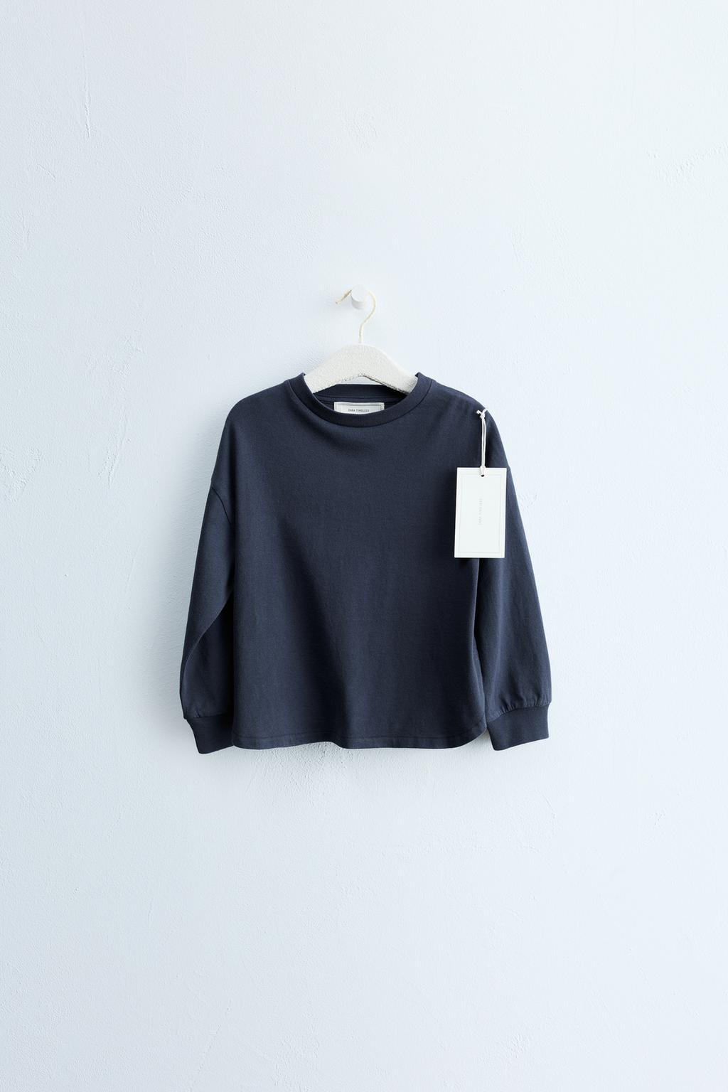 ZARA TIMELESS - PLAIN CUFF T-SHIRT