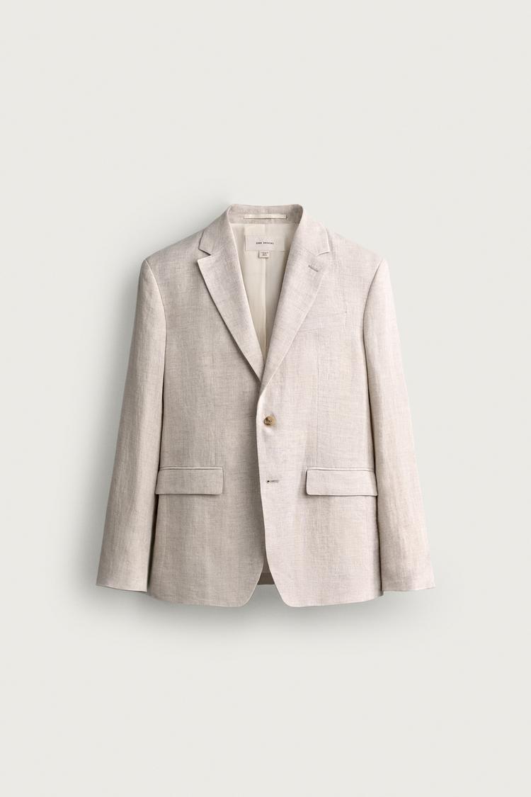 Blazer traje 100 lino