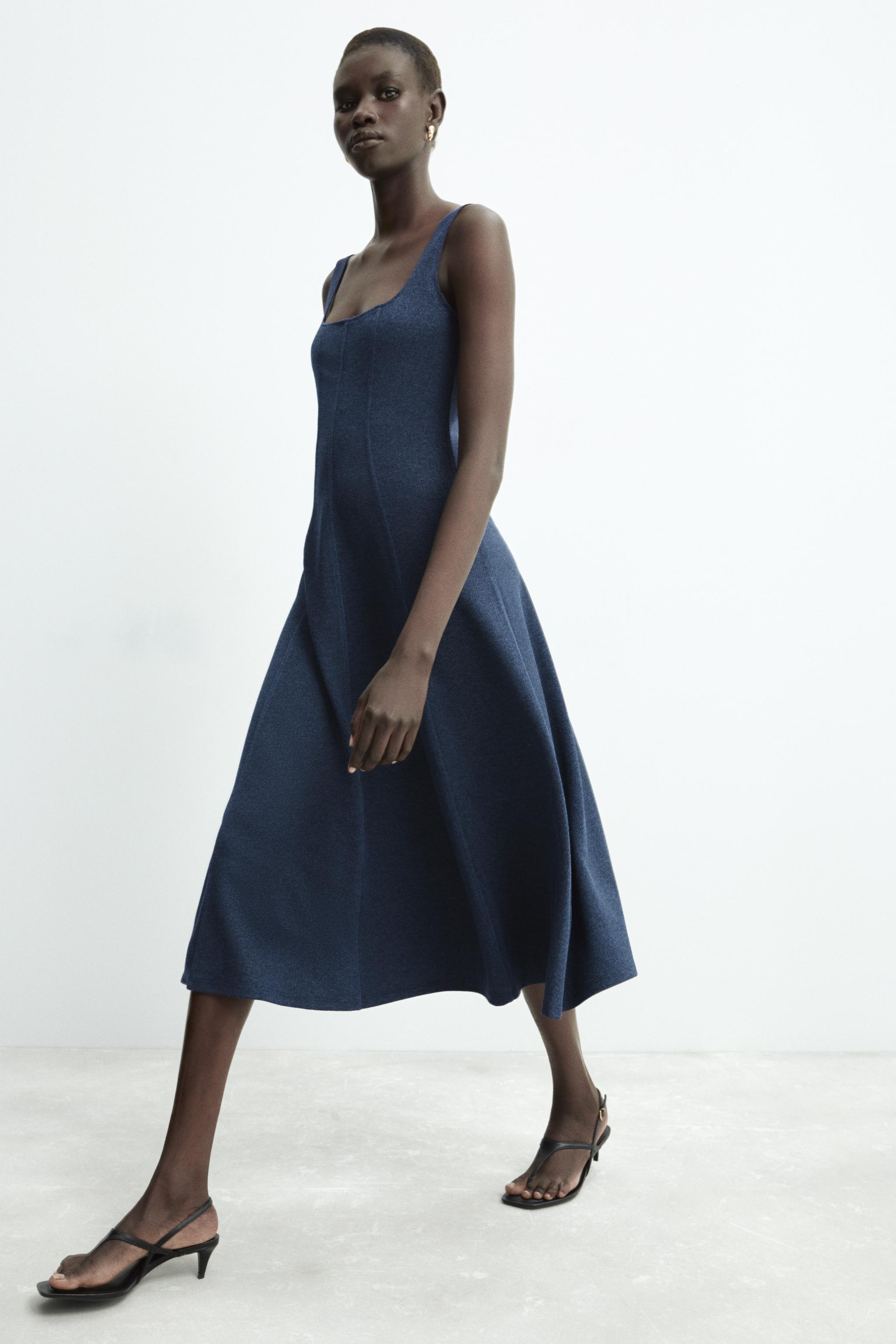 Women's Blue Dresses | ZARA Australia Women's Blue Dresses | ZARA Australia