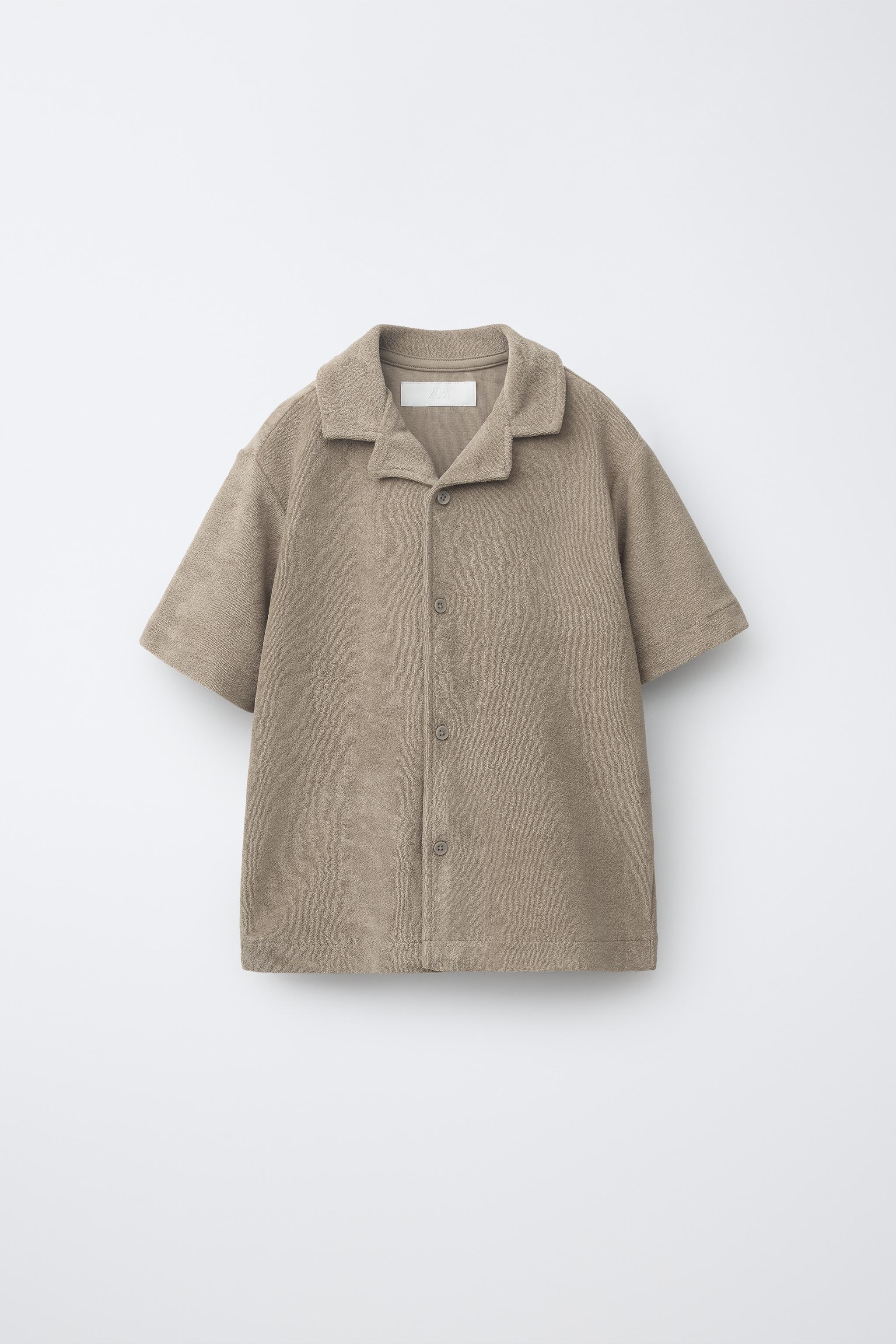 ENSEMBLE CHEMISE ET BERMUDA EFFET SERVIETTE