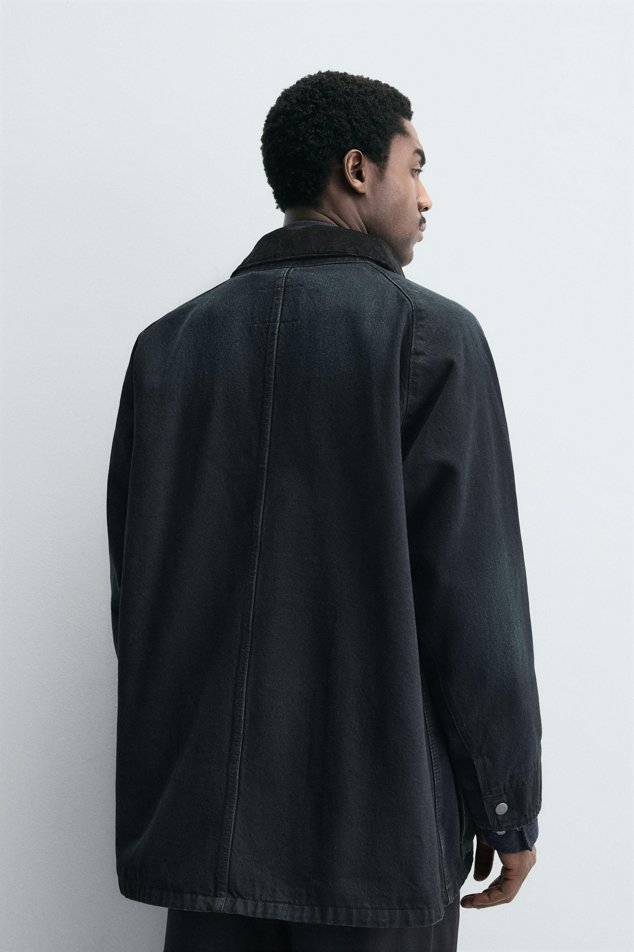 コントラストカラーデニムジャケット - ブルー | ZARA Japan / 日本