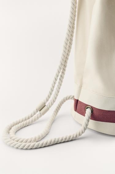 50TH ANNIVERSARY CANVAS BAG - Ecru by Zara - Image 2