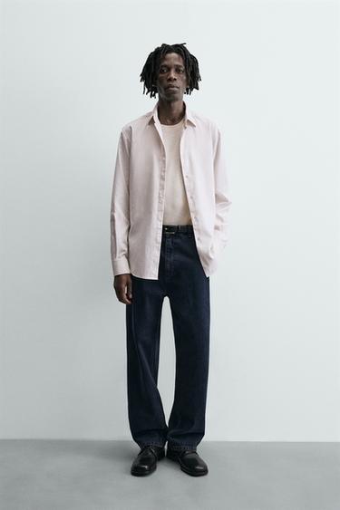 CAMISA SLIM FIT RAYAS - Arena de Zara - Imagen 0