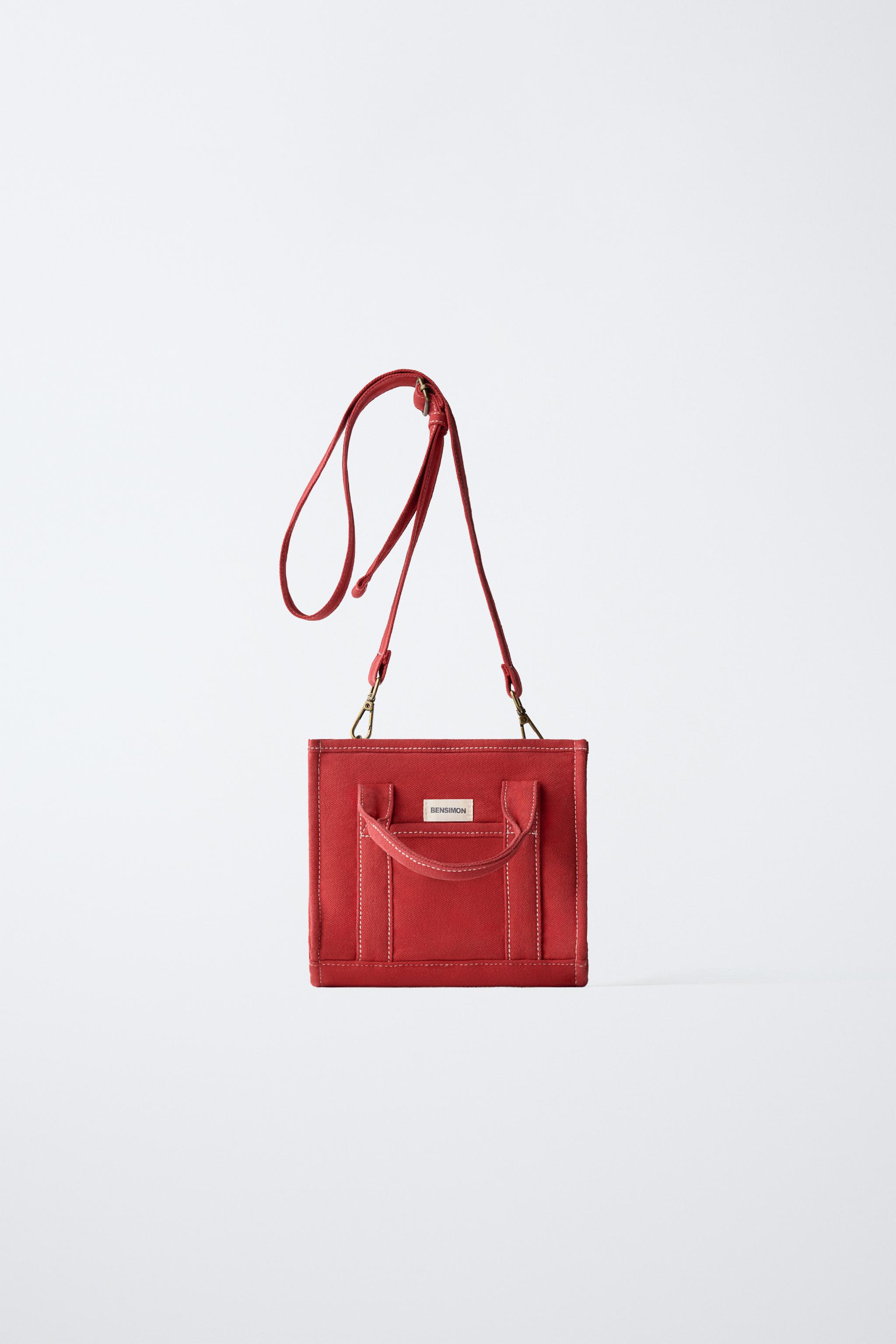 MINI SHOPPER BENSIMON ® X ZARA - ブルー | ZARA Japan / 日本