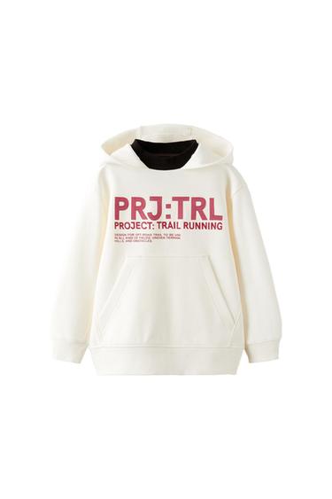 SPORTY PRINTED HOODIE