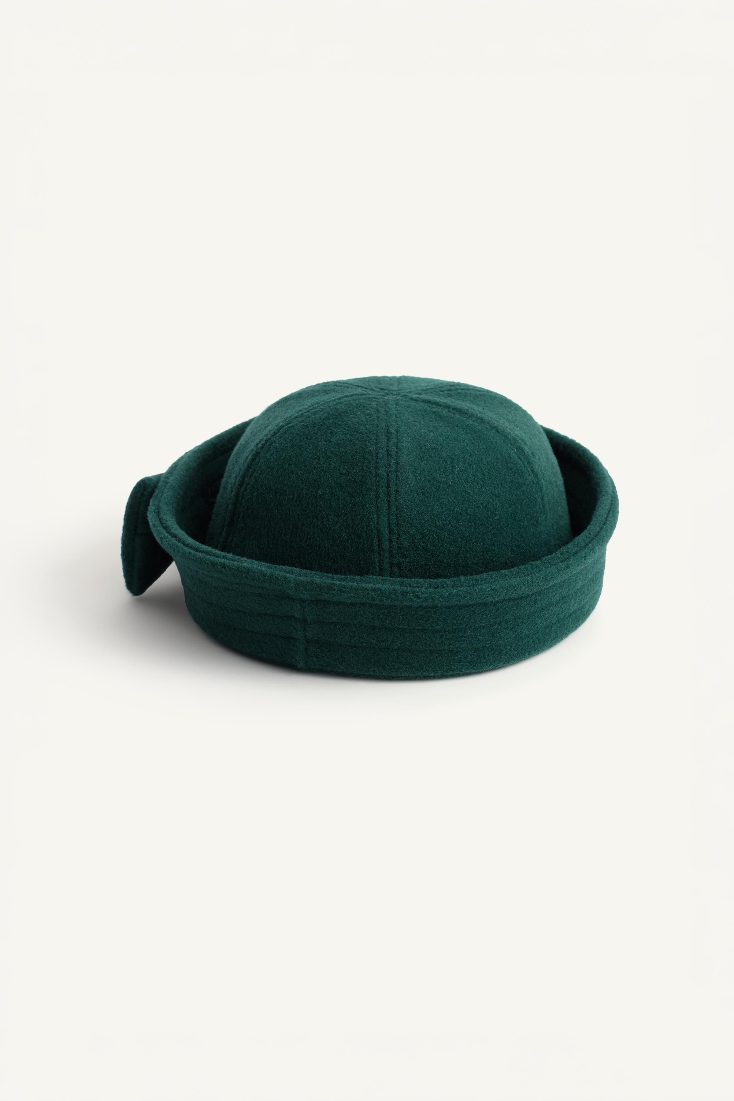 LIMITED EDITION 100% WOOL BOW CAP HAT