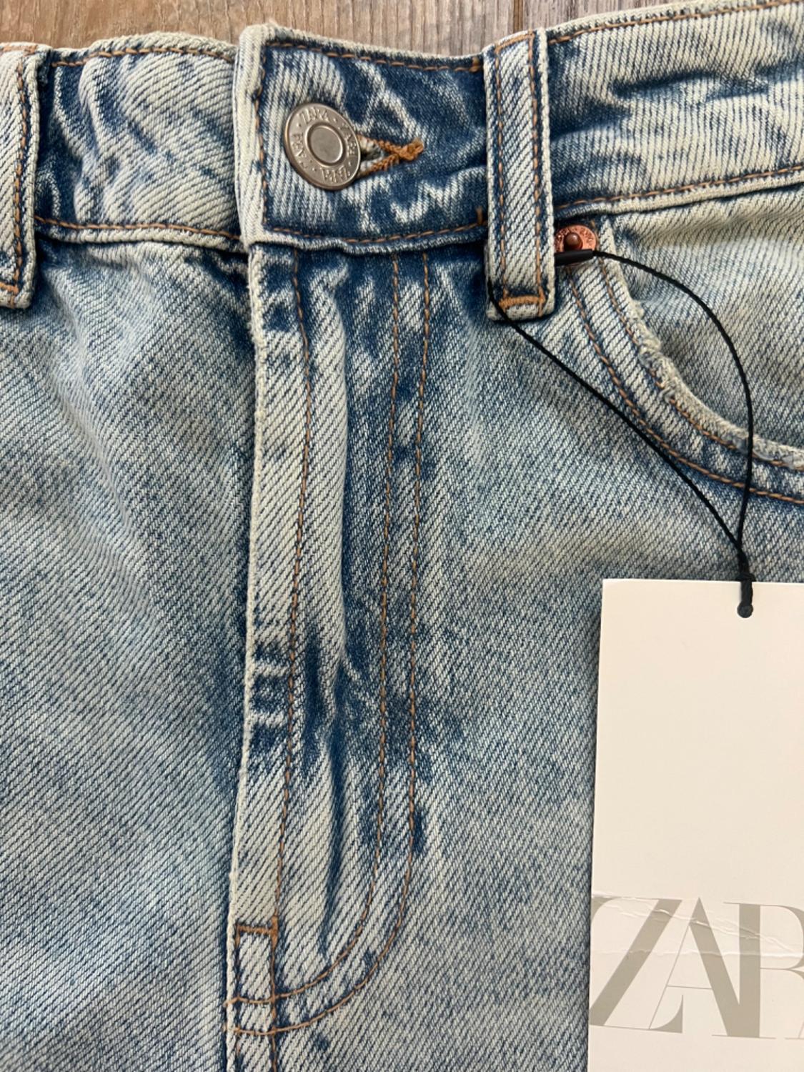 TRF MID-RISE DENIM SHORTS - Image 6