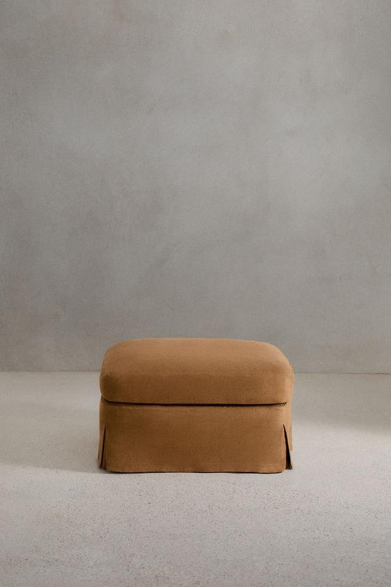 FOOTSTOOL 01 - Mustard by Zara - Image 0