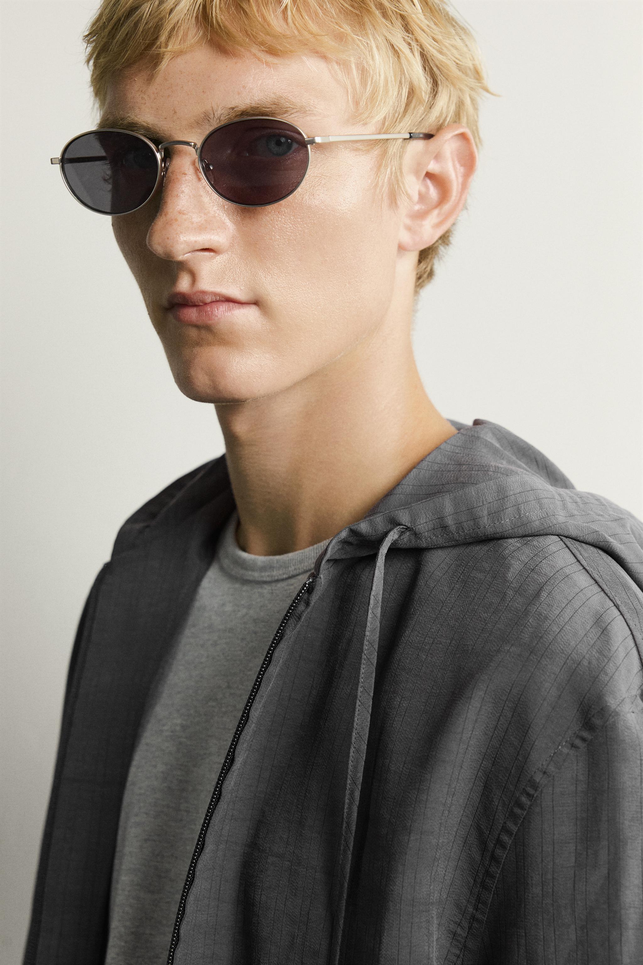 STRIPED FLUID HOODIE OVERSHIRT