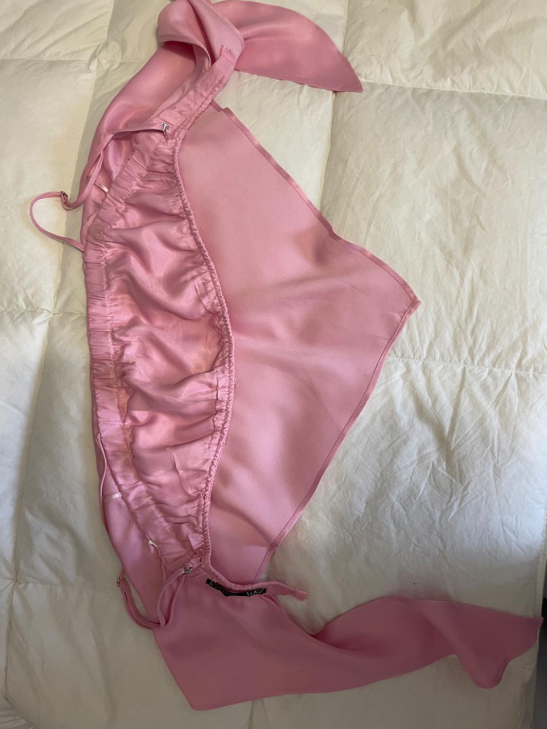 SATIN CROP TOP - Image 3