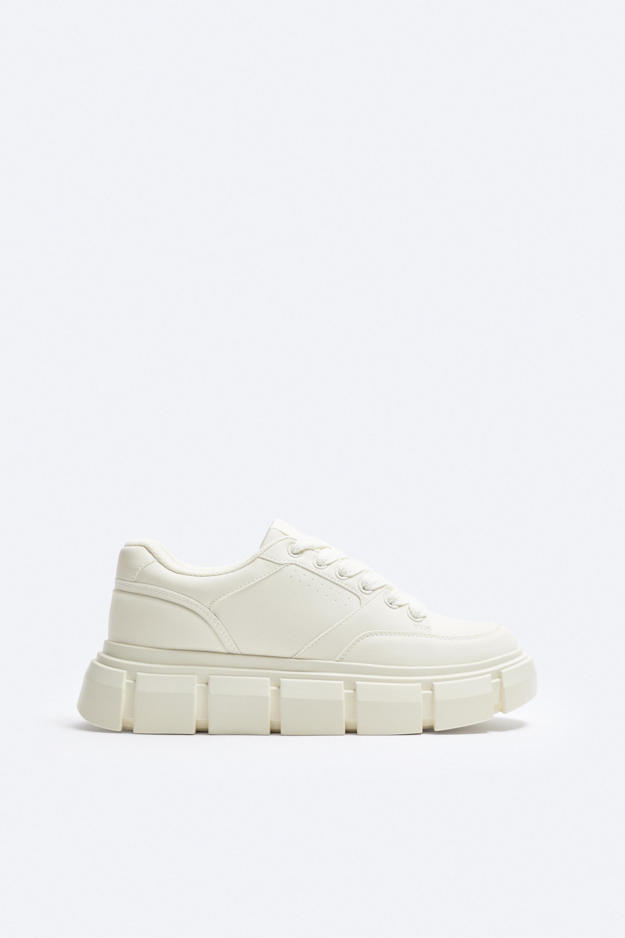 mens chunky trainers zara