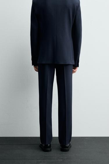 PANTALON DE COSTUME COUPE SLIM - Bleu roi de Zara - Image 2