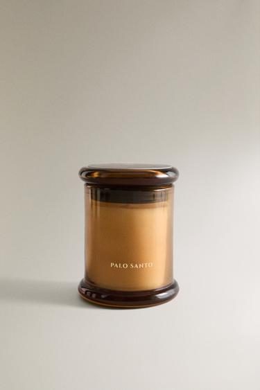 (150 G) PALO SANTO SCENTED CANDLE - Ash by Zara
