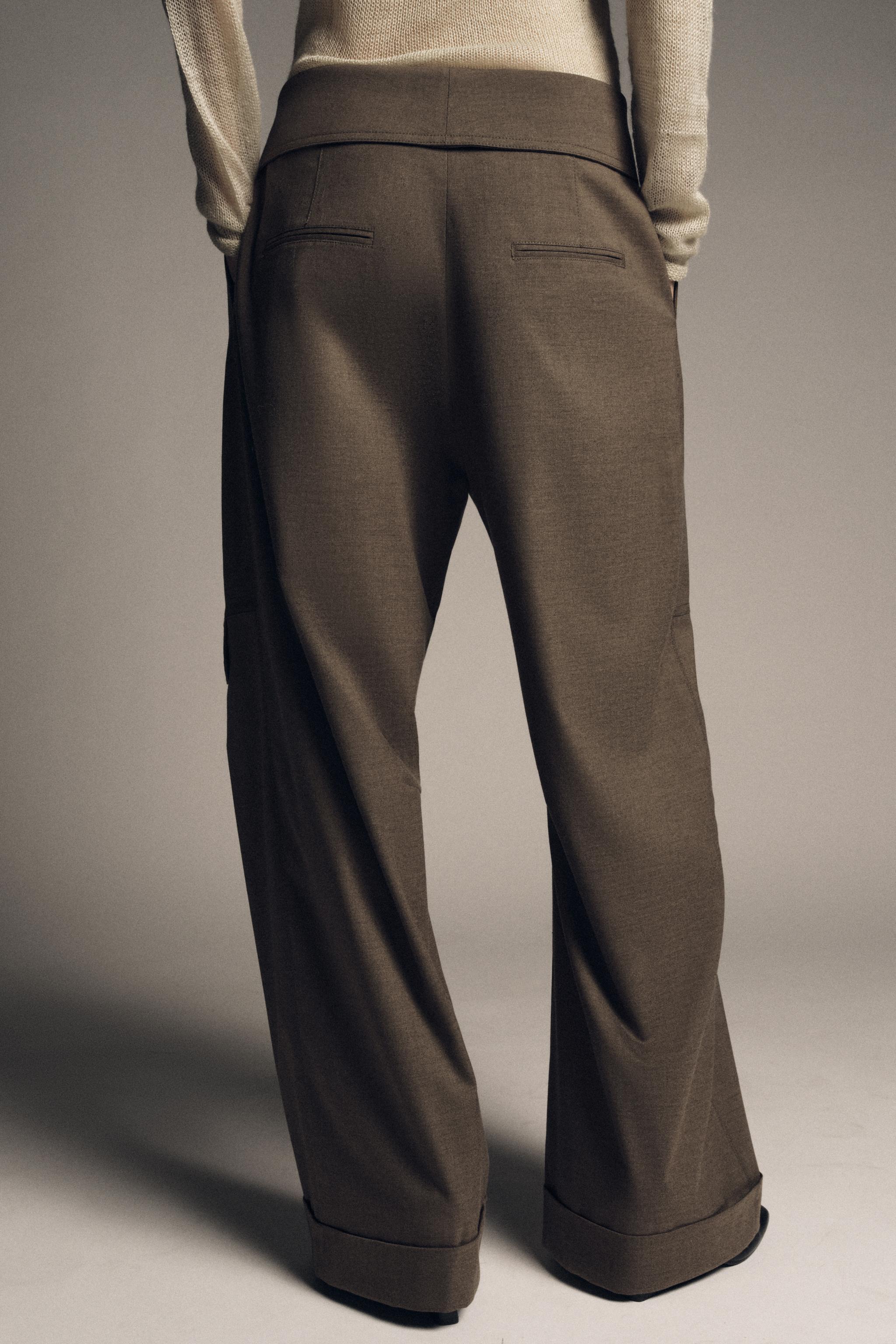 ZWコレクション カーゴパンツ - グレー | ZARA Japan / 日本