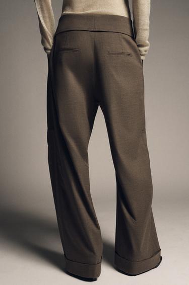 PANTALON CARGO ZW COLLECTION - Gris de Zara - Image 2