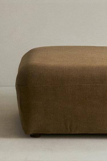 COTTON FOOTREST - Beige by Zara