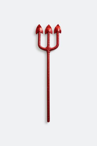 CHILDREN'S DEVIL HALLOWEEN TRIDENT - Red by Zara
