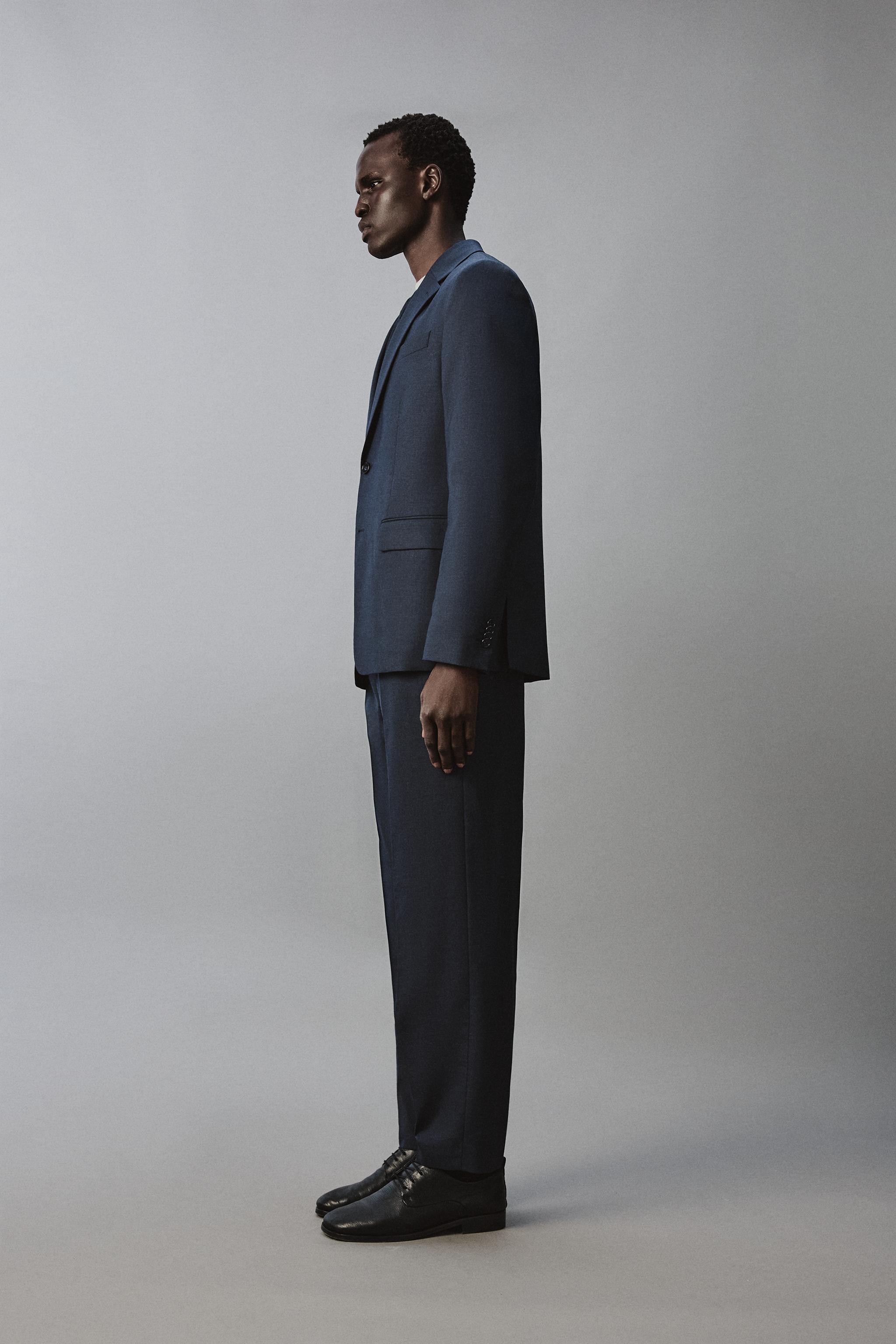PLAID SUIT PANTS