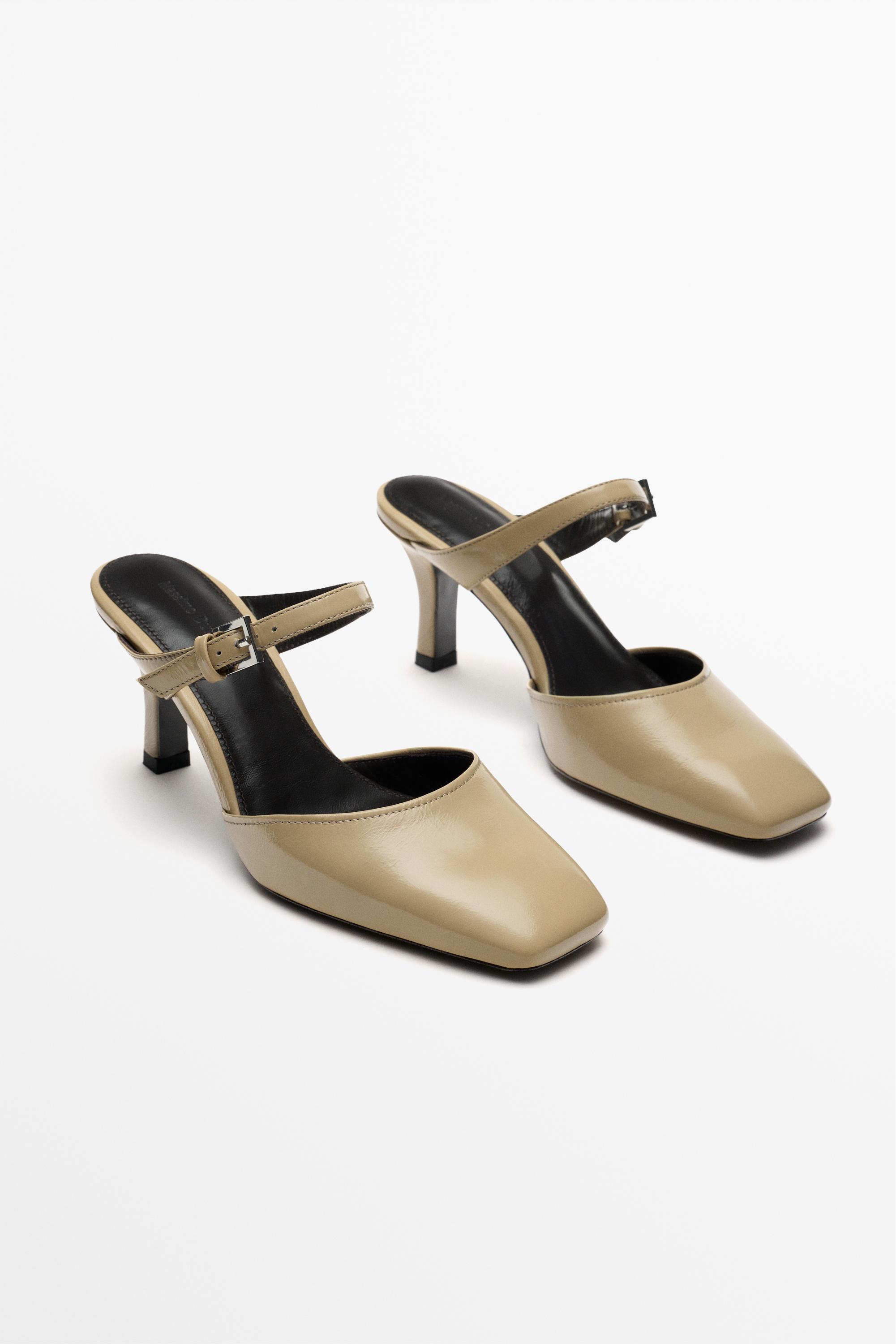 Slingback heel shoe