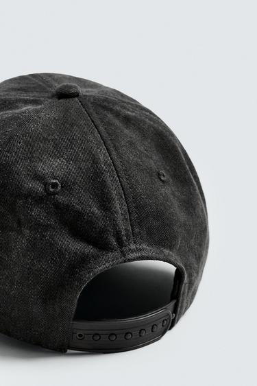 CASQUETTE BRODERIE CONTRASTE - Gris foncé de Zara - Image 6