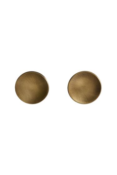 PACK OF ROUND BRASS DOOR KNOBS (PACK OF 2) - Golden by Zara