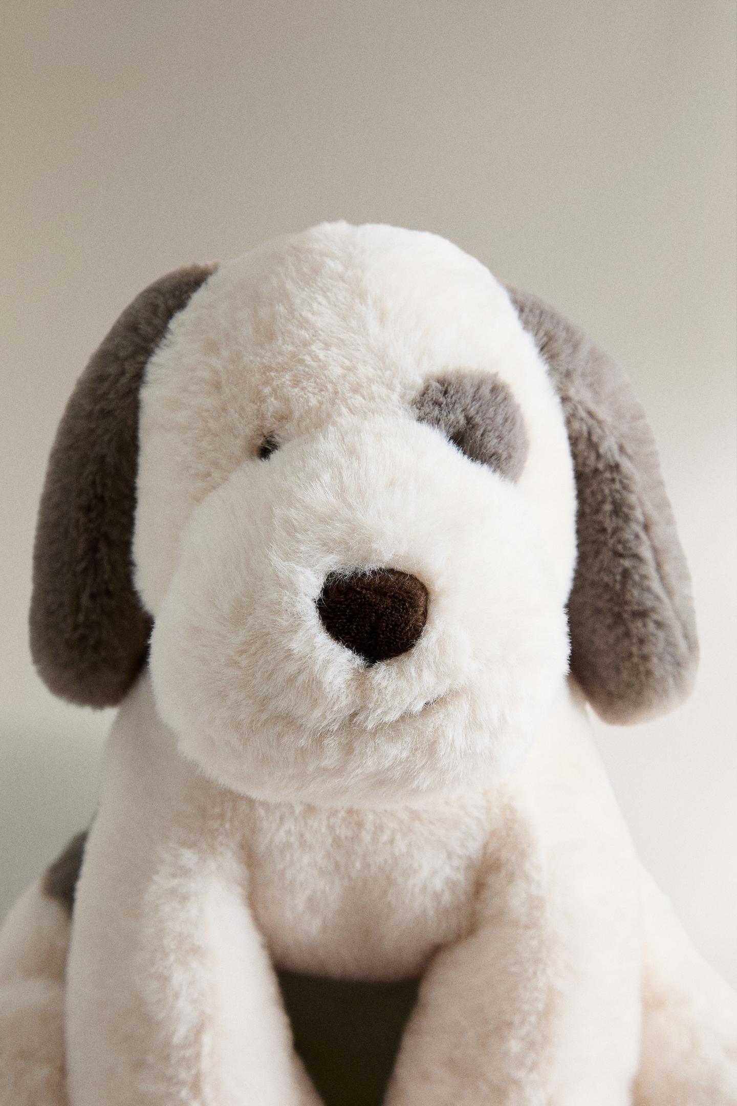 Детская мягкая игрушка Zara Small KIDS' Dog Plush Toy, цвет: Экрю — фото 2
