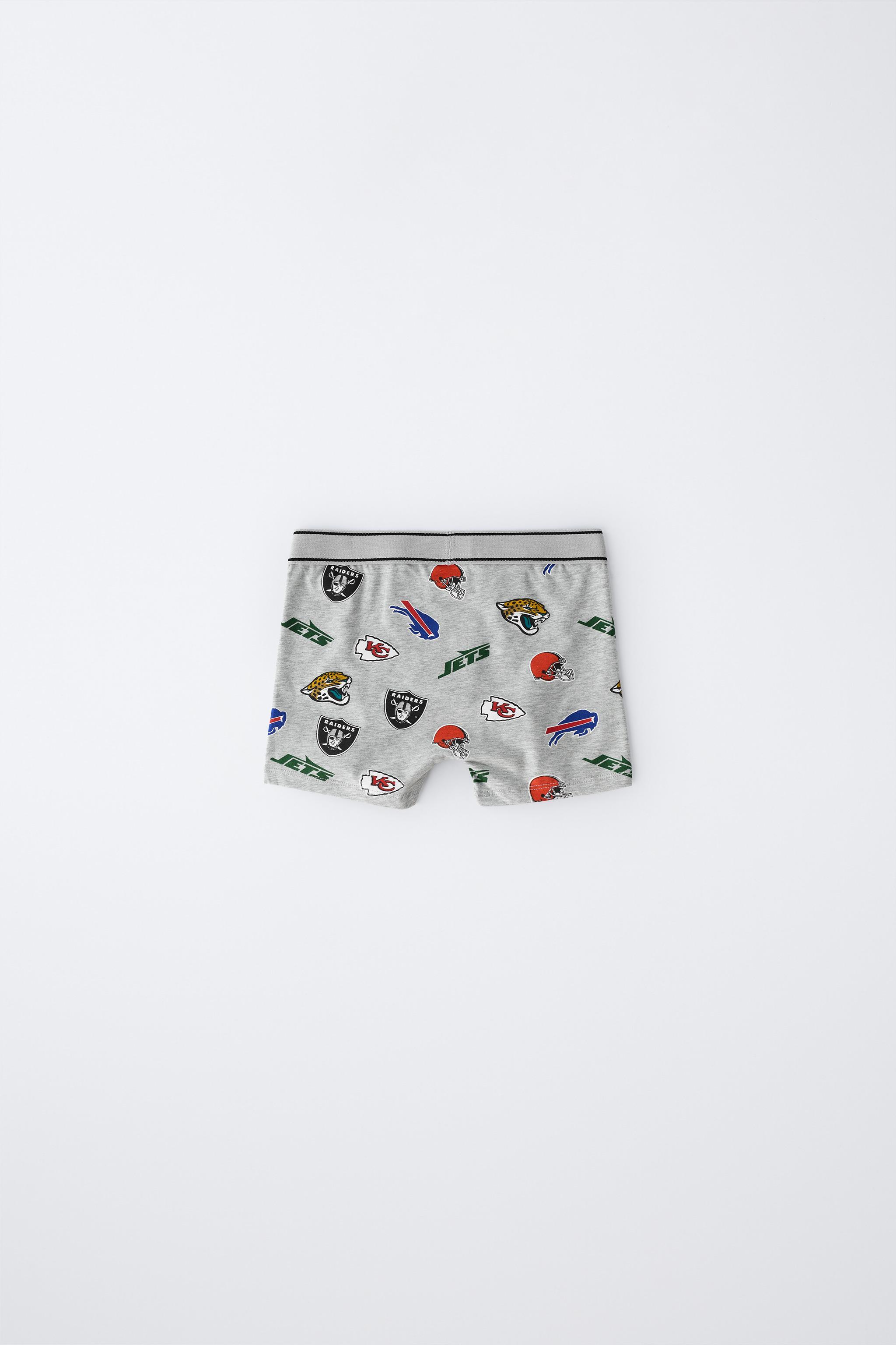 6-14 ANS/ LOT DE DEUX BOXERS NFL © OUTER STUFF