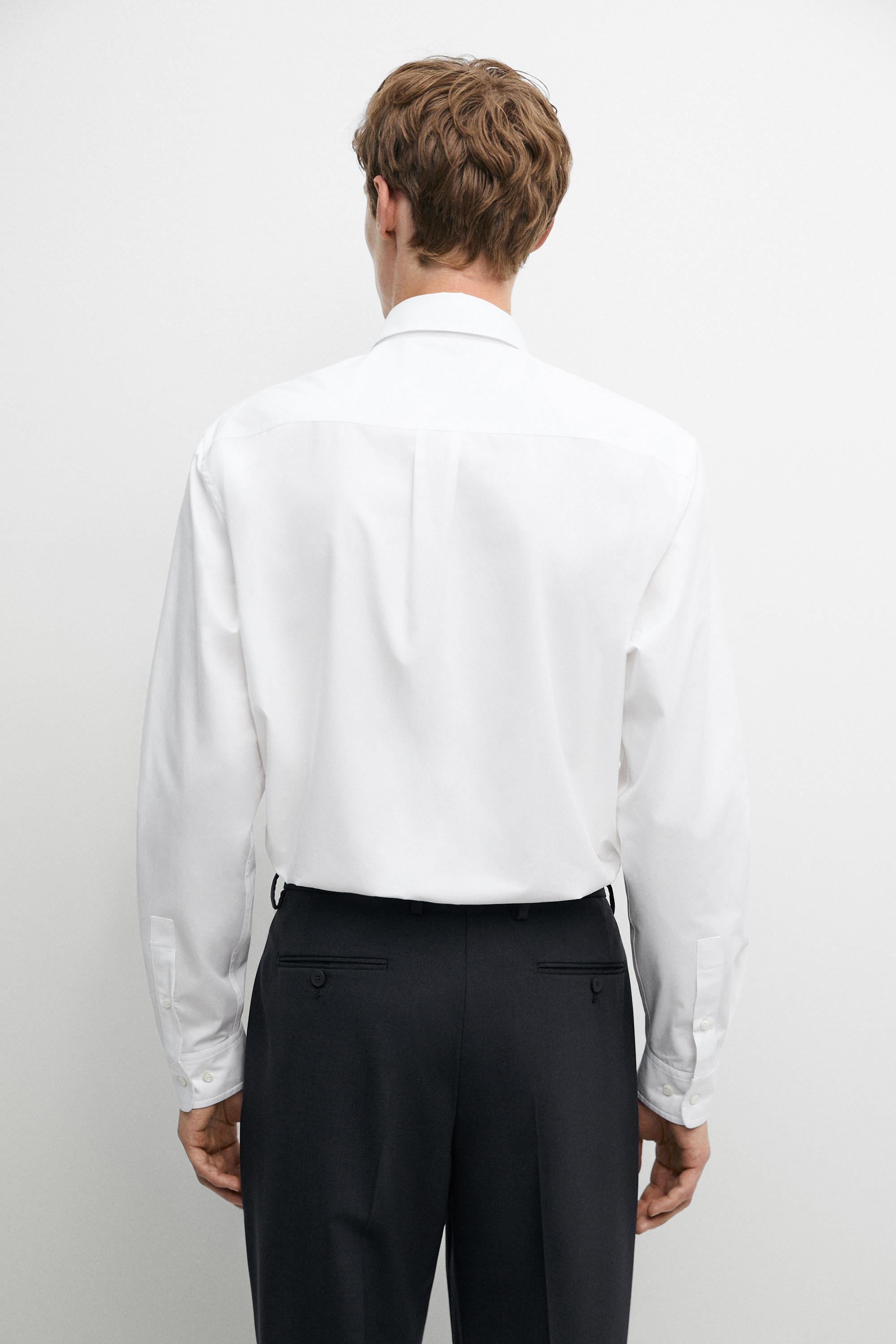 100% cotton relaxed fit shirt