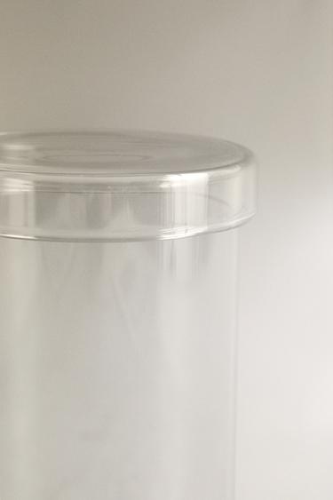 BOROSILICATE BATHROOM JAR WITH TEXT - 990 by Zara - Image 4