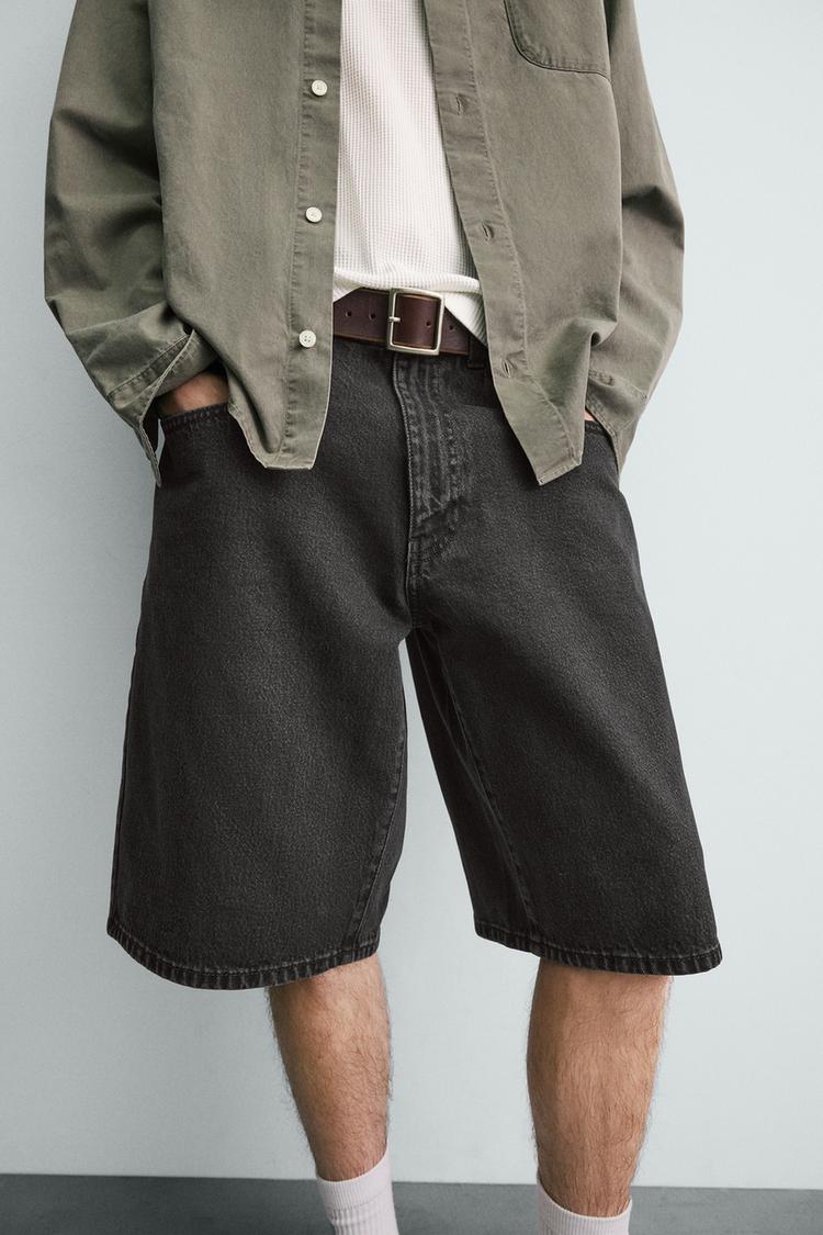 BERMUDA DENIM CORTE HOLGADO 5