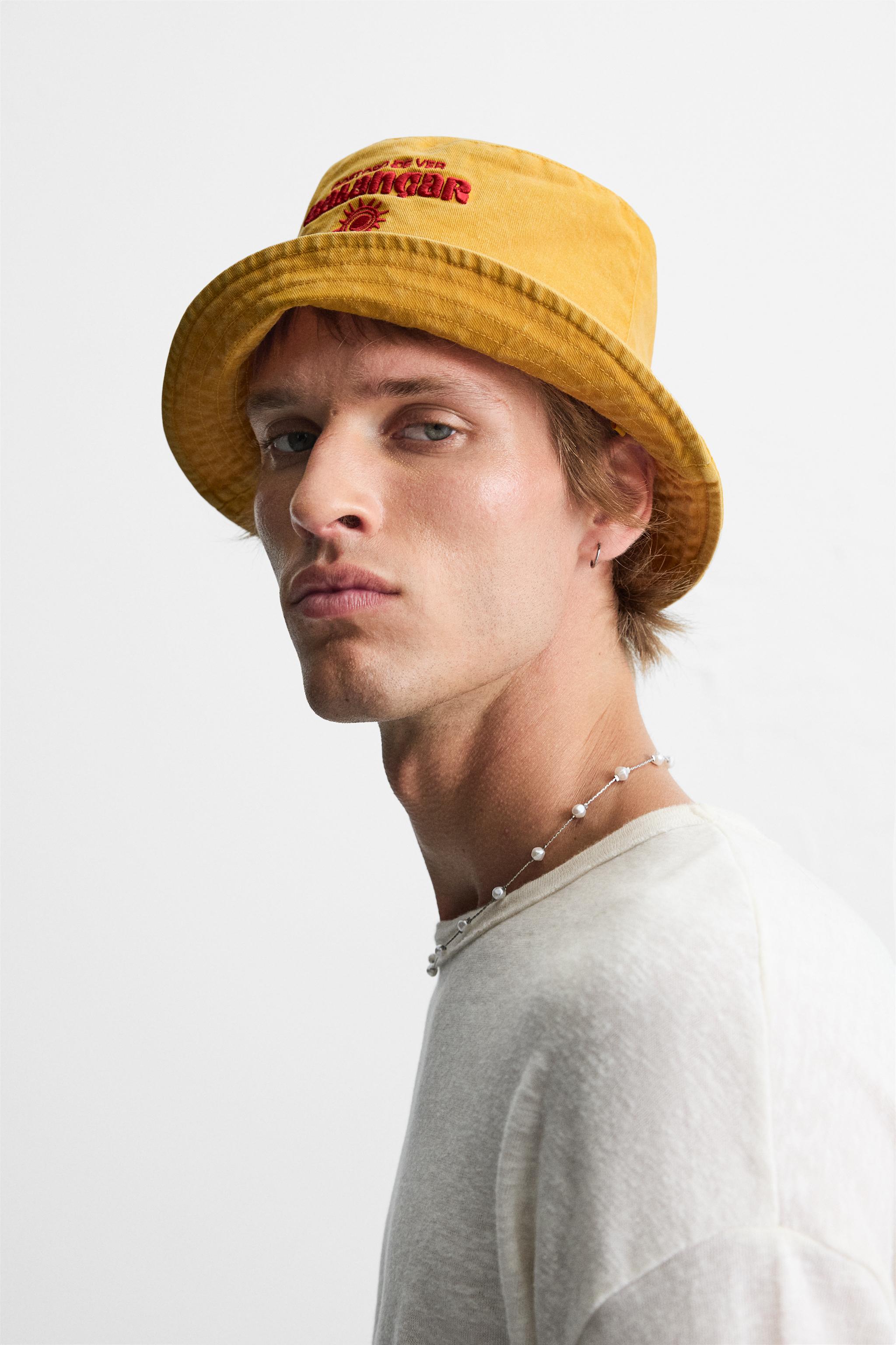 CHAPEAU BOB BRODÉ CONTRASTE
