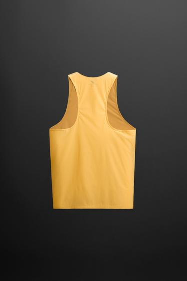 DÉBARDEUR DE COURSE - Jaune de Zara - Image 7