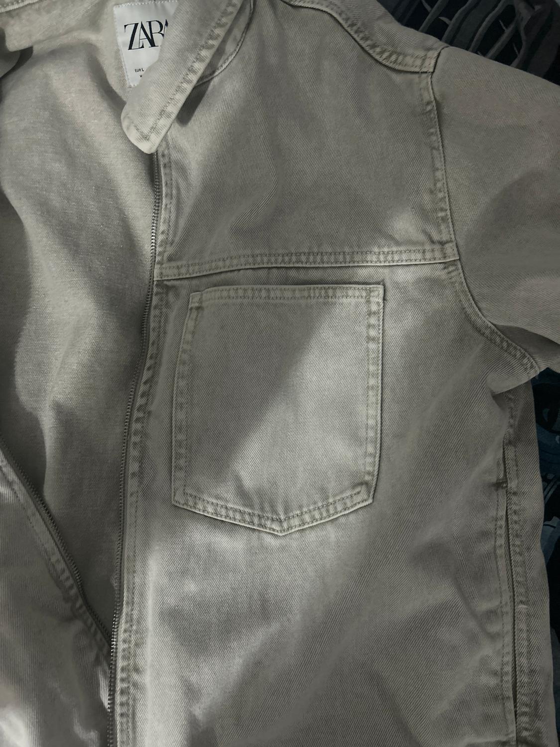 CROPPED FIT DENIM OVERSHIRT - Image 3
