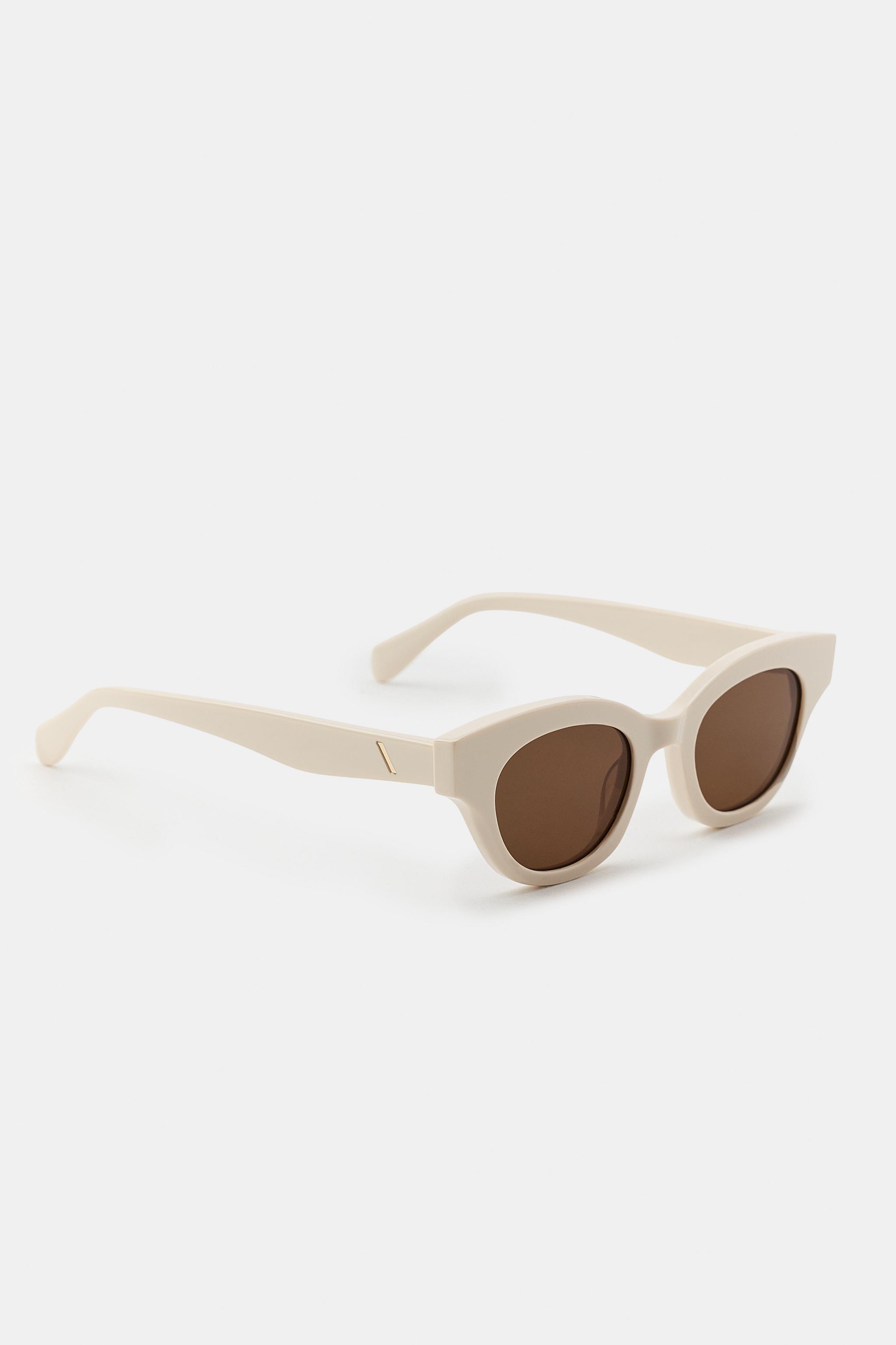 zara preppy sunglasses PREPPY CAT SUNGLASSES - Brown | ZARA United States main image 2
