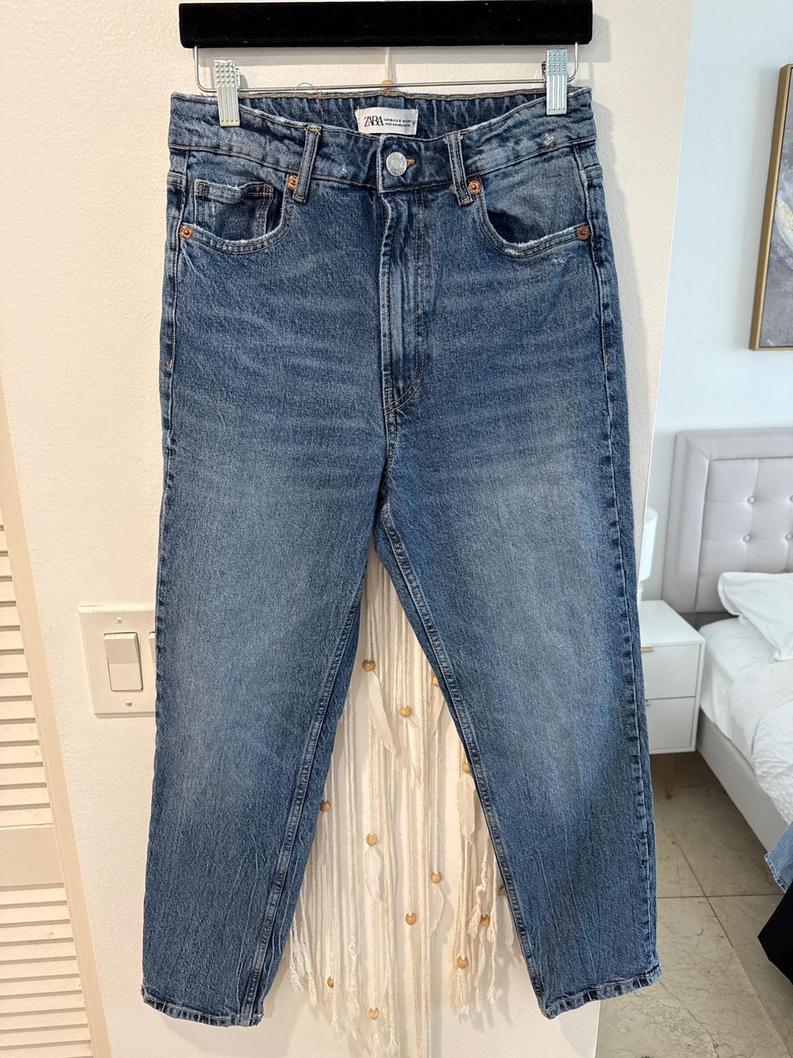 JEANS TRF MOM TIRO ALTO
