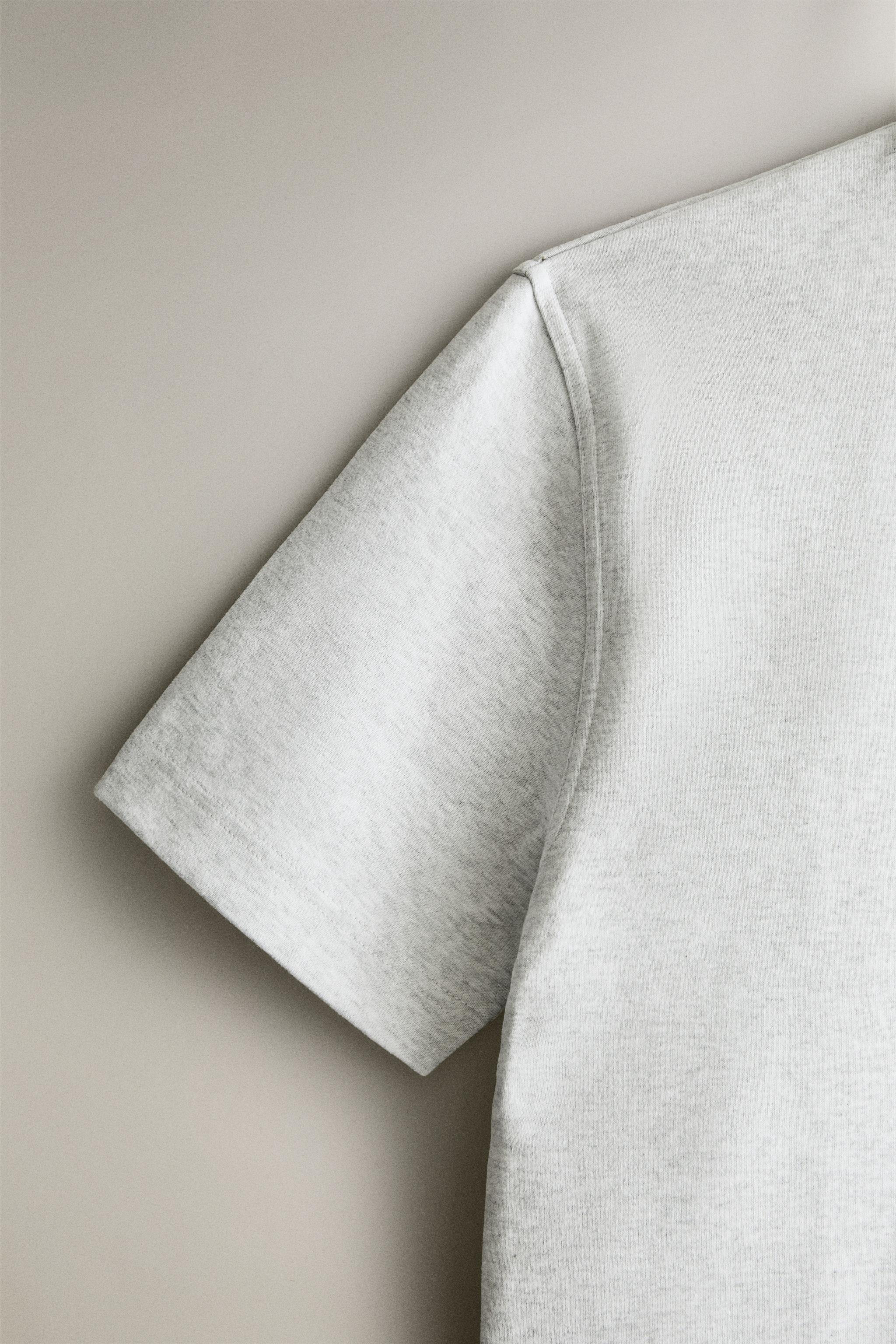 T-SHIRT MANCHES COURTES EN COTON