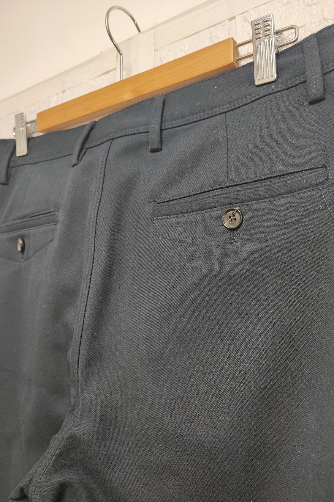 SLIM FIT HEATHERED TROUSERS - Image 3
