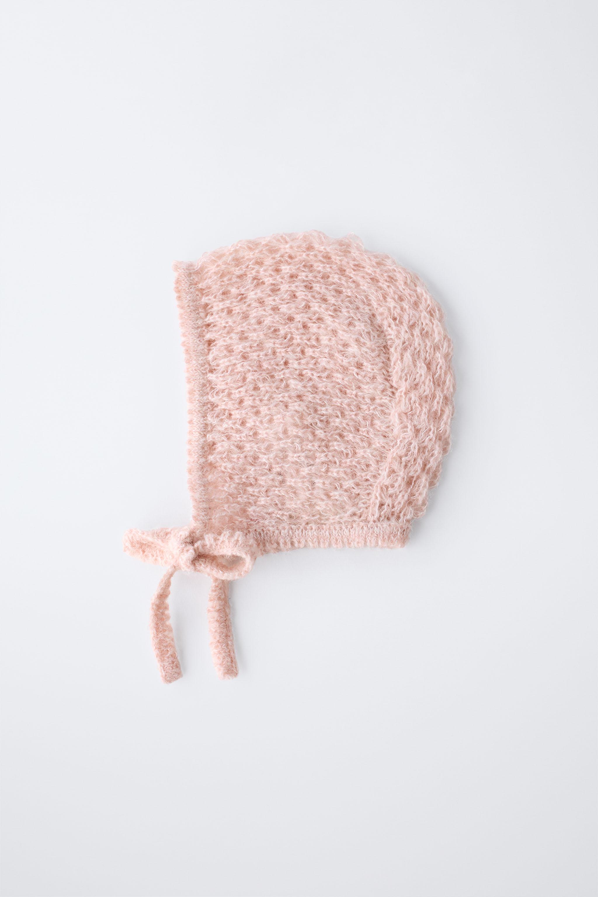 KNIT BONNET WITH WOOL