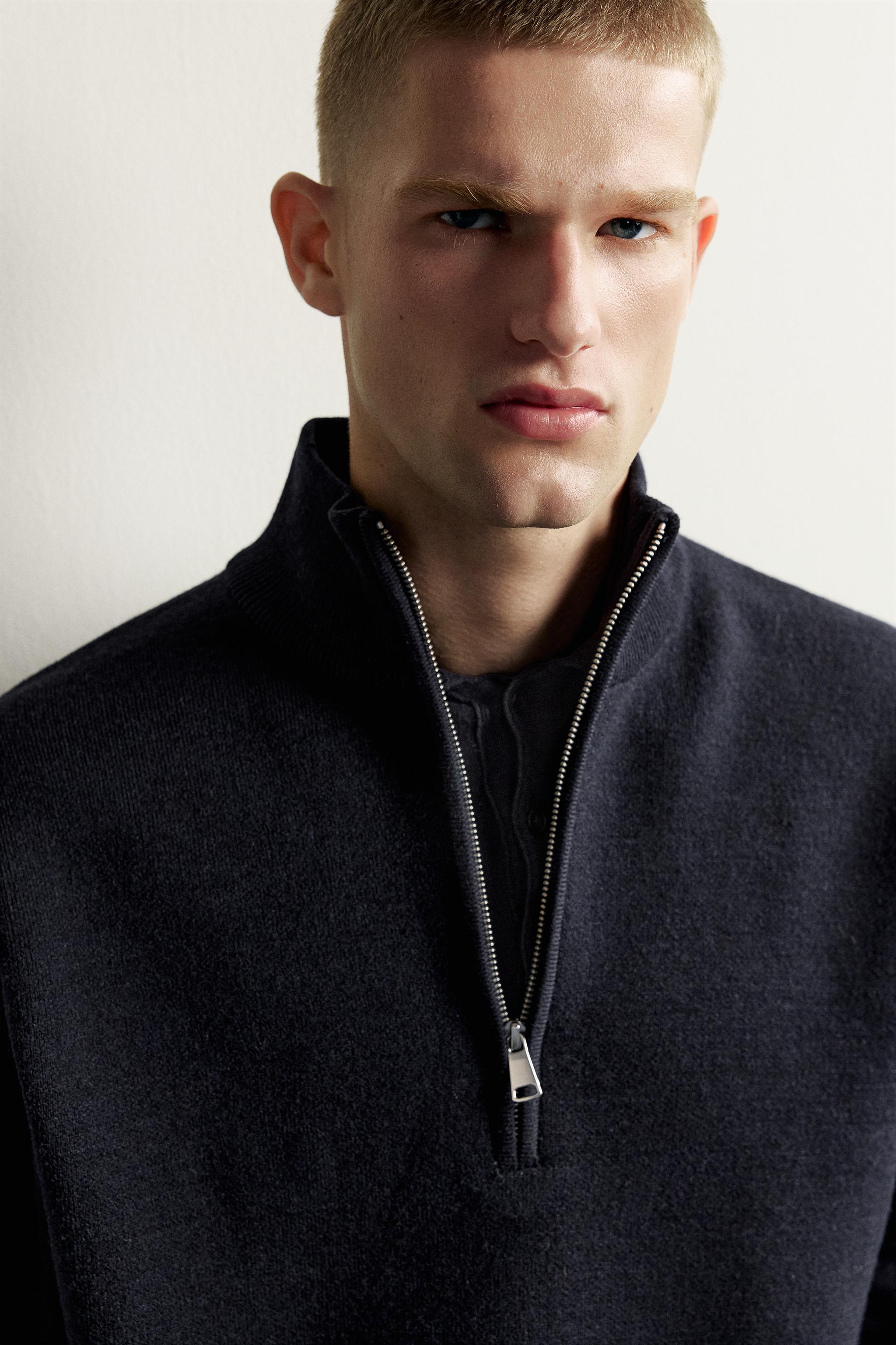 PULL COL ZIPPÉ SOFT