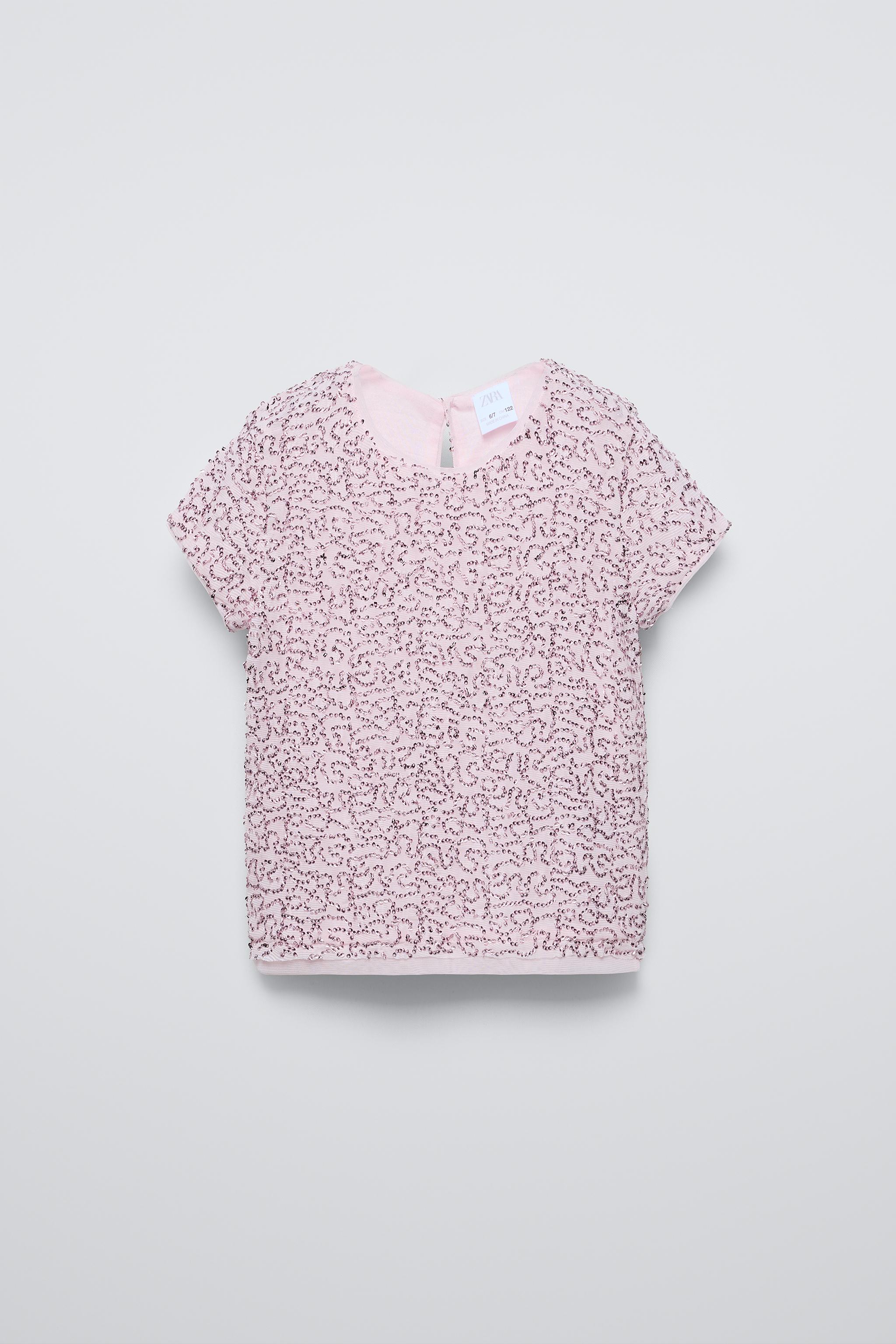 ＊ねね＊pois♡blouse tee pink pois♡blouse tee pink