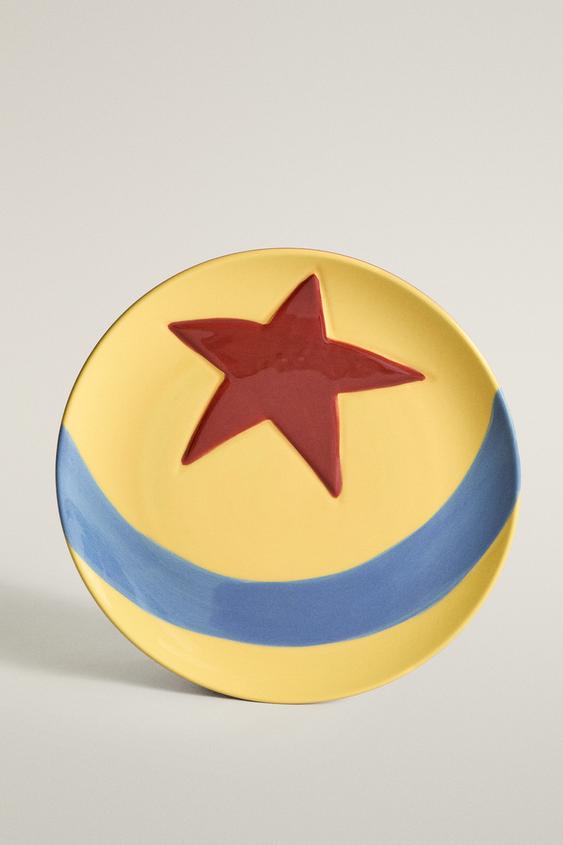 KIDS' MONSTERS, INC. ©DISNEY/PIXAR BALL STONEWARE PLATE - Multicoloured by Zara - Image 0