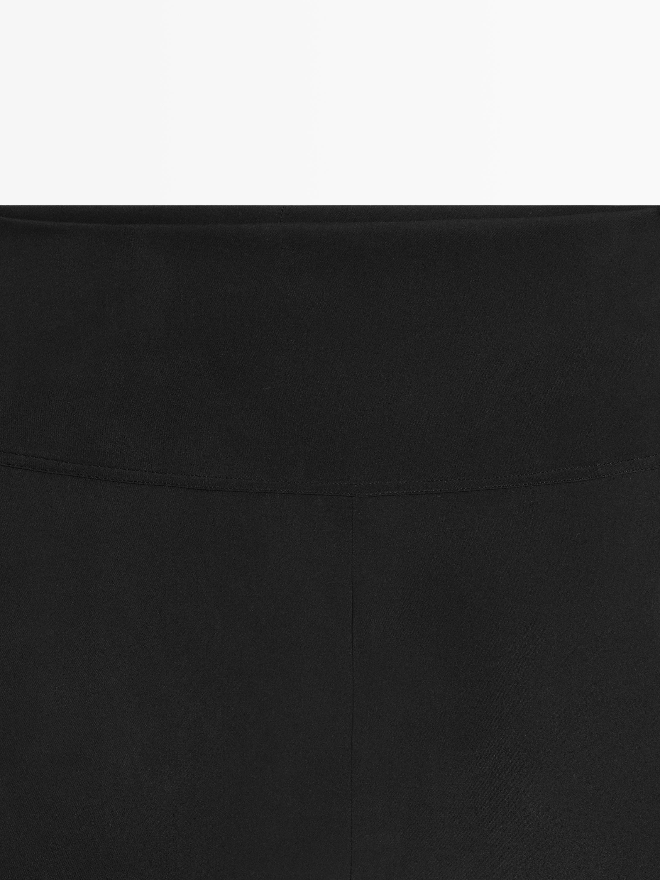 Silk blend leggings
