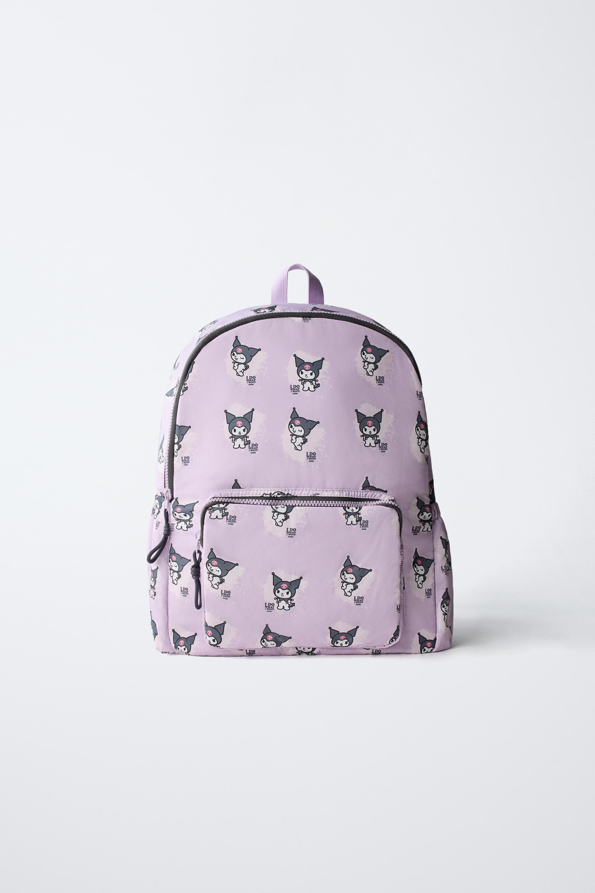 KUROMI © SANRIO SCHOOL BACKPACK - Mauve Purple | ZARA South Africa