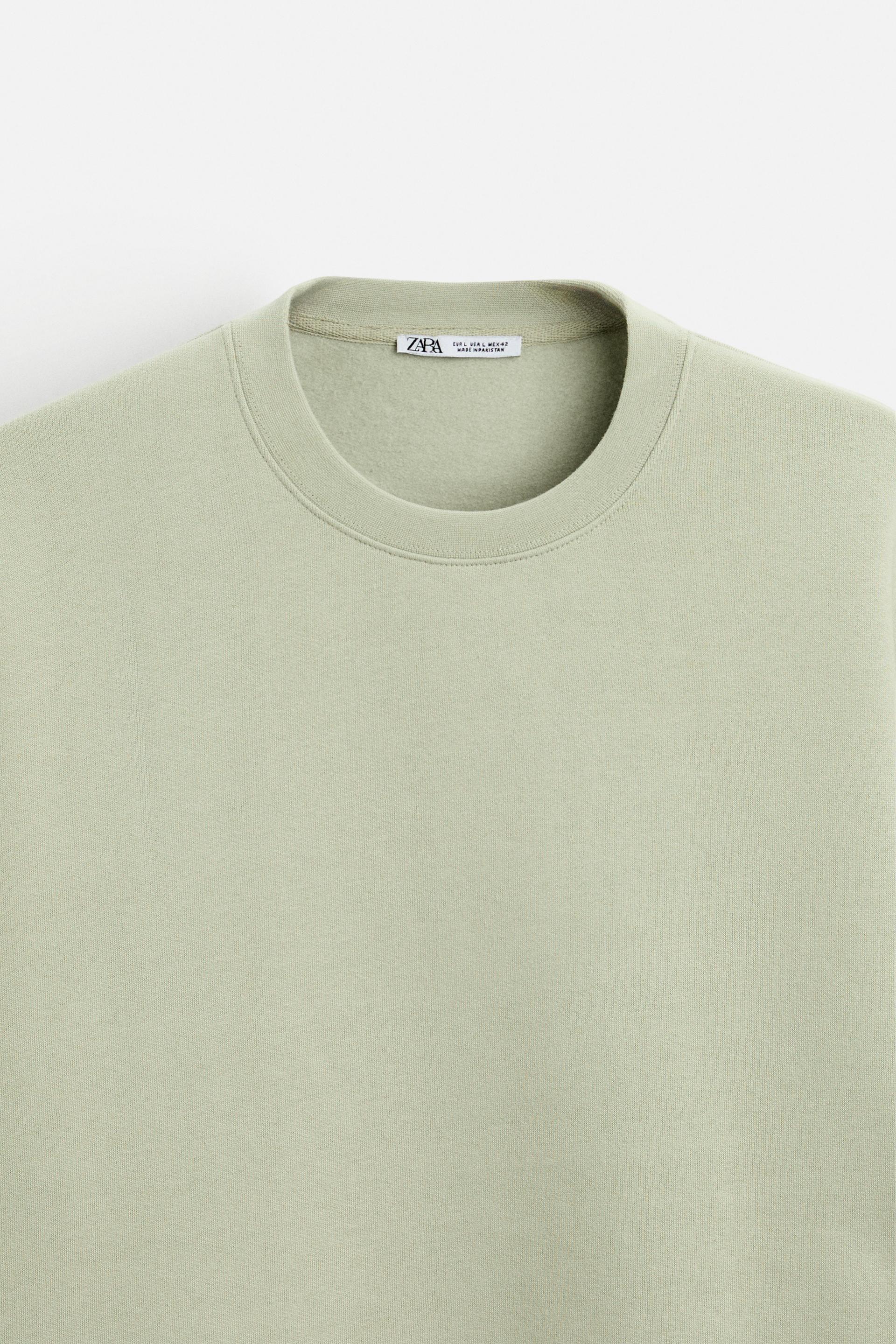 FELPA CREW NECK Viola ZARA Italia Italy
